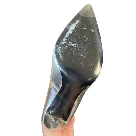 STUART WEITZMAN Silver high heel pumps Size 8 - Picture 7 of 8